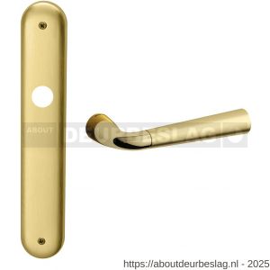 Mandelli1953 S100 WC55/8 Start deurkruk op langschild WC55/8 messing gepolijst-mat messing - R21019918 - afbeelding 1