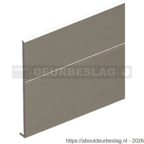 Ellen valdorpel accessoires Ellen Matic Elegance Protection Plate bescherm schopplaat RVS 103 cm - R51010308 - afbeelding 1
