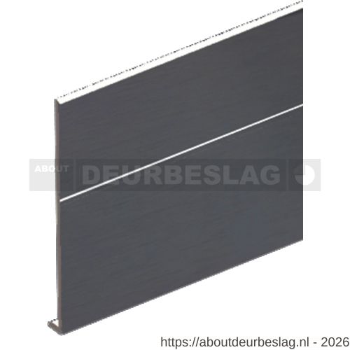 Ellen valdorpel accessoires Ellen Matic Elegance Protection Plate bescherm schopplaat zwart 103 cm - R51010309 - afbeelding 1