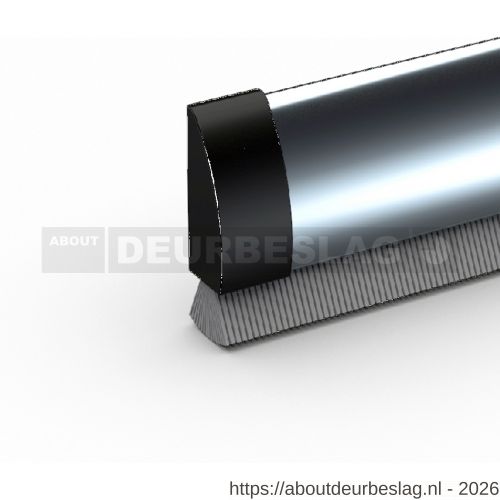 Ellen dorpelprofiel met borstel RVS Inox de Luxe 100 cm - R51010353 - afbeelding 1