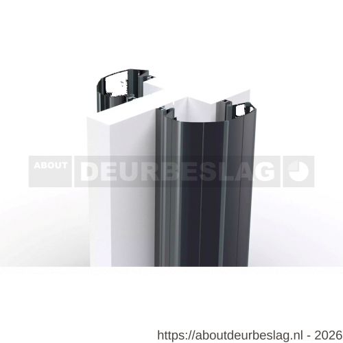 Ellen vingerbeschermingsprofiel Professioneel Finprotect Plus 90-120 zwart 198 cm - R51010074 - afbeelding 1