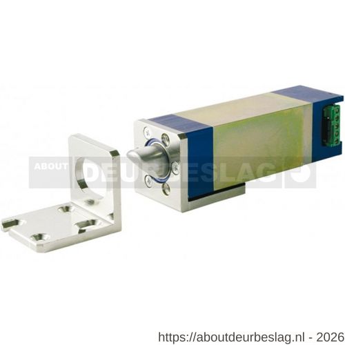 Maasland 91LS elektrische pengrendel arbeidsstroom opbouw 12-24 V DC penstand signalering afgeschuinde - R11300076 - afbeelding 1