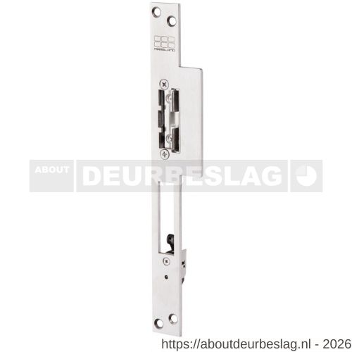 Maasland S35B elektrische deuropener arbeidsstroom lange lip sluitplaat 6-12 V AC-DC nachtschootcontact - R11301710 - afbeelding 1