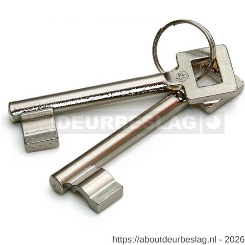 Dulimex DX K BDS 04 sleutel voor klavier binnendeurslot sleutelnummer 4 - A30202028 - afbeelding 1