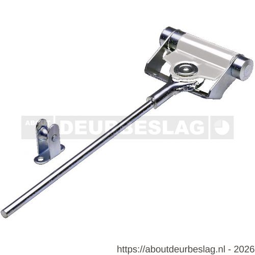 IBFM DV P 091 WG4 deursluiter zwaarte 4 met stelgereedschap staal wit gelakt - A30202186 - afbeelding 1