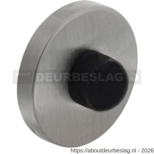 P+E 0771 deurstopper wandmontage 53x8 mm RVS geborsteld - R26500000 - afbeelding 1
