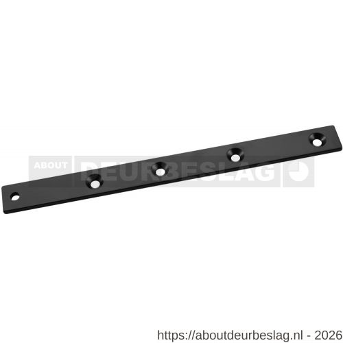 Hermeta 2354 garderobe achterplaat Gardelux 2 type 12 zwart - R20100567 - afbeelding 1