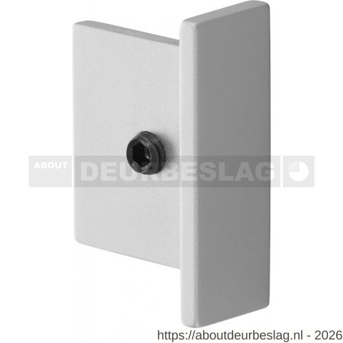 Hermeta 2655 garderobelijst eindstop lijst 2650 mat naturel - R20100360 - afbeelding 1