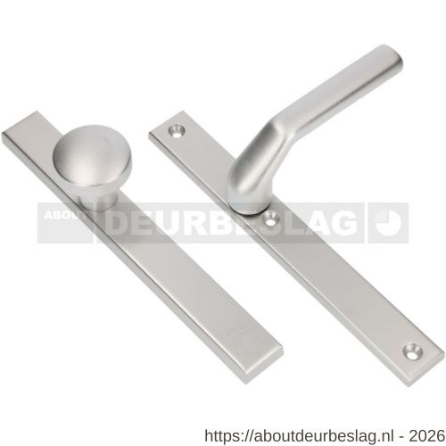 Ami VHB 251/32-169/50-379 veiligheids Rotaveer knop-kruk smalschildgarnituur SKG** VHB 251/32 blind knop 169/50 F1 en deurkruk 379 Rota 251/32 blind deurdikte 53-57 mm - R10900871 - afbeelding 1