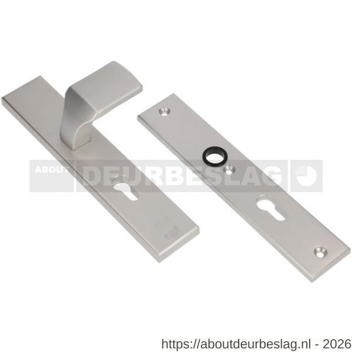 Ami VHB 251/50-144 veiligheidsvoordeur-knoplangschildgarnituur SKG*** VHB 251/50 profielcilinder PC 72 knop Varo 144 F1 profielcilinder PC 72 zonder deurkruk deurdikte 53-57 mm - R10901063 - afbeelding 1