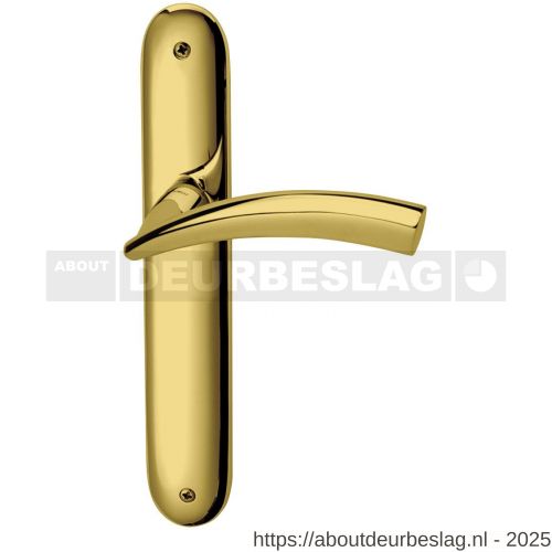 Mandelli1953 770 PC72 Nadir deurkruk op langschild PC72 messing gepolijst - R21018337 - afbeelding 1