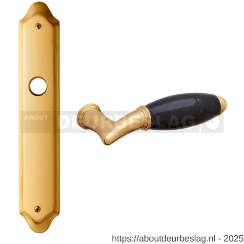 Mandelli1953 8000 BB72 Paros deurkruk op langschild BB72 messing gepolijst - R21019599 - afbeelding 1