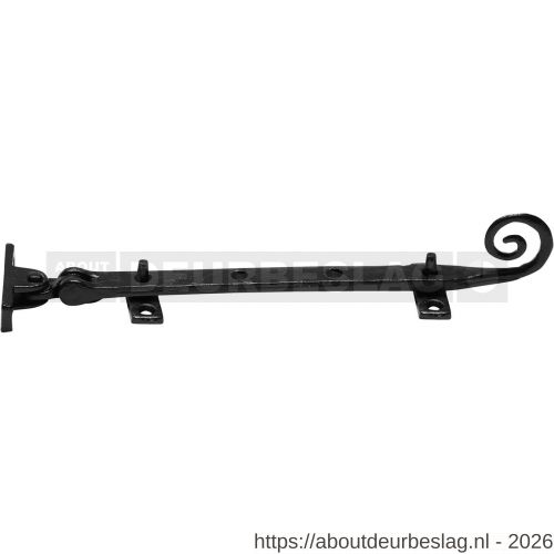 Kirkpatrick KP1180 raamuitzetter 254 mm met 2 pennen smeedijzer zwart - R21005161 - afbeelding 1