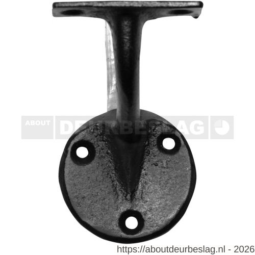 Kirkpatrick KP3498 leuninghouder 64 mm smeedijzer zwart - R21005230 - afbeelding 1